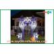 Double Stitch Inflatable Halloween Decorations / Castle Holiday Decoration