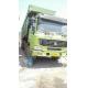 4x8 Drive Wheel Second Hand Dump Truck Howo Green Color Big Bucket Working Trucks