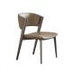 Fabric Leather And Metal Dining Chairs Leather Upholstered Dining Chair