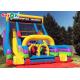 Big Inflatable Slide Entertainment  Inflatable Bouncer Slide For Theme Parks /  Square