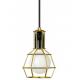 Industrial Metal Cage Pendant Light Suspension Work Lamp For Living Room / Kitchen