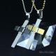 Fashion Top Trendy Stainless Steel Cross Necklace Pendant LPC173