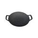 Large Cast Iron Stovetop Grill Pan  Black Two Handles BBQ Frying Pan