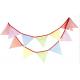 Triangle Rainbow 100 Cotton Flag Line For Festive Party