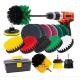 18Pcs Sponge Attachment For Drill Scrub Brush Set Household Cleaning