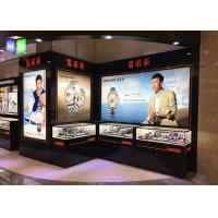 Black Aluminum Advertising Light Boxes , Led Lightbox Sign With Picture Frame