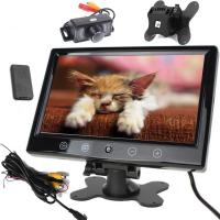 9'' Dashboard Rear View Camera Monitor 800x480 High Resolution IP69 Waterproof