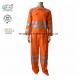 8.8oz Orange Fr Reflective Coveralls / Arc Flash Safety Flame Resistant Jumpsuit