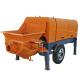 Mobile Trailer Type Loading Height 850mm Electric Concrete Pump 20m3/H