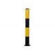 Iron Black Coating Reflective Films Traffic Warning Post