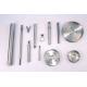 High Precision CNC Machined Parts / CNC Metal Parts Polished Chromed Surface