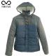 Professional Mens Light Padded Jacket With Sharpe Lining Adjustable Hood