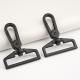 Black 38mm Swivel Snap Hooks Metal Suppliers for 1.5 Shoulder Strap Dog Swivel Hook