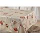 3D Banquet Polyester Fabric Tablecloth Covers Stain Resistant 70cm Length 270GSM