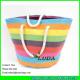 LUDA colorful beachh totes exra Large paper straw beach bags