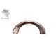 Iron Solid Metal Casket Handle Copper Color Big Size Funeral Coffin Fittings H9016