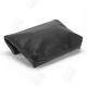 Unique Waterproof Black Pu Leather Makeup Bag Travel Cosmetic Storage For Man Women