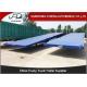 Three Axle Flatbed Container Trailer 40 Ft Flatbed Trailer For Tractor