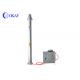 3-18 Meter Telescopic Light Tower , DC12V-15A Mobile Pneumatic Tower Mast For Camera