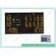 Yellow LED Electronic Tennis Scoreboard Ultra Bright With CE RoHS FCC