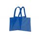 Blue 80Gsm DIY Non Woven Shopping Tote Reusable Shopping Bags