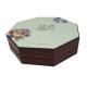 Octagon Shape Cardboard Box Logo UV Gold Foil Stamping OEM Design Customized Size Gift Box Packaging