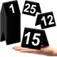 Black Acrylic Table Number 1 20 25 30 Double Sided Digital Wedding Reception Restaurant Party Banquet Logo