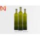 Clear Dark Green Olive Oil Glass Bottles Round Square Marasca Shaped Design