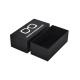 Black Card Paper Sunglasses Packaging Box Eco Friendly 2mm Thickness
