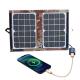 ROSH usb Portable Solar Panel Camping Mobile Phone Charger 6W