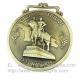 3D Embossed Die cast Award medals, Highly Detailed 3D metal medal with ribbon