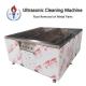 Large Automatic Ultrasonic Cleaner lines Engine Chassis Rust Wax Removal Double Groove
