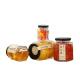 Flat Hexagon Airtight Mason Jars , BPA Free Food Safe Glass Candy Jar With Lid