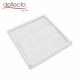 Deflecto Plastice Vent Cap Louvered Outdoor Dryer Vent Cover, 4 Inches Hood, White