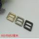 Metal hardware 20 mm light gold slider adjuster metal buckles for luggage bags