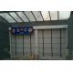 Dark Blue Vertical Lift Fabric Doors For Industry Airports Shipyards