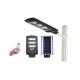 ABS 6000K All In One Solar Street Light With Motion Sensor PIR Remote Control