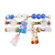 Jelly Bear Charm Handmade Beads Bracelets Candy Color Brithday Gift For Girl