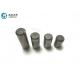 Grey Color Polished Tungsten Carbide Studs Pin Service Life For 25000 Hours
