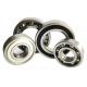Thin Wall Sealed Deep Groove Ball Bearing Practical With Steel Cage