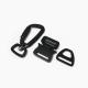 Hot Sell Triangle Buckle Adjustable Slide Quick Release Buckles Dog Hooks Set For Dog Collar/Leashes