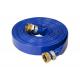 Durable PVC Layflat Hose / Pipe UV Resistant Flexible With Coupling Fittings