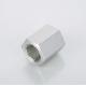 Hexagon Head Stainless Steel Hydraulic Adapter Connector for Hydraulic Tube Fitting 7t