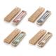 Camping travel fork spoon chopsticks set plastic tableware portable wheat straw bio party customized cutlery set with ca