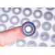 Scratch Off Anti Counterfeiting Stickers One Time Use Hologram Security Labels