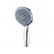 ZYD-2099 Five Fuction Water Saving  Round Shape ABS Plastic Injection Chrome Plated Bathroom Accessory Shower Hand