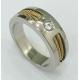 Fashion 316L stainless steel TA2 titanium magnetic finger rings, OEM & ODM acceptable