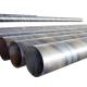 SCH10 Anti Abrasion Spiral Steel Tube ASTM A252 Spiral Metal Pipe