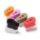PS Plastic Portable Double Hole Pencil Sharpener With Lid