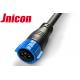 Jnicon IP67 Plug Electrical Connectors 3 Power 13 Signal Push Locking With Cable